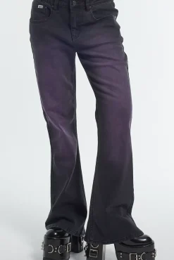 Jeans^The Ragged Priest Low Rider Jean - Purple Wash