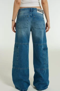Jeans^The Ragged Priest Low Rise Jean - Light Blue