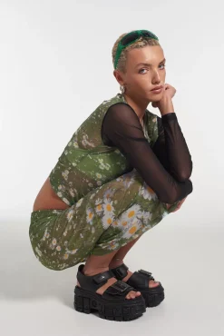 Skirts & Shorts^The Ragged Priest Meadow Mesh Midi Skirt