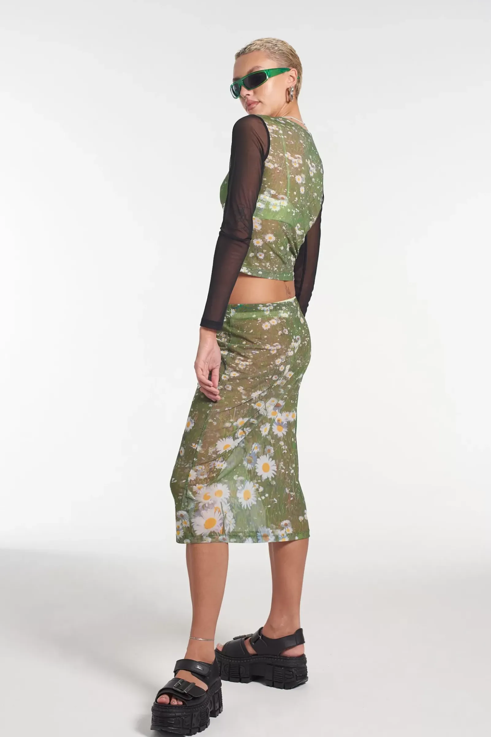 T-Shirts & Tops^The Ragged Priest Meadow Mesh Top