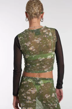 T-Shirts & Tops^The Ragged Priest Meadow Mesh Top