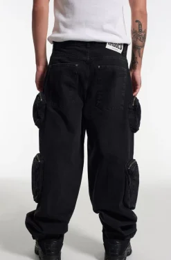 Jeans^The Ragged Priest Mens Balloon Jean Charcoal