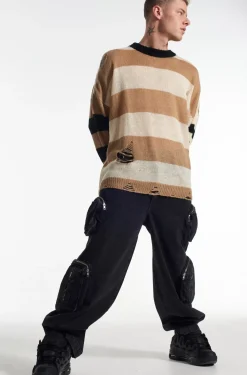 Jeans^The Ragged Priest Mens Balloon Jean Charcoal