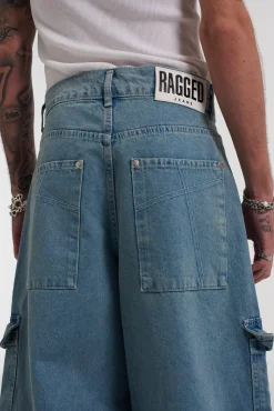 Jeans^The Ragged Priest Mens Balloon Jean Light Blue