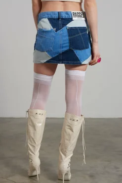 Skirts & Shorts^The Ragged Priest Micro Patchwork Mini Skirt