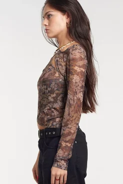 T-Shirts & Tops^The Ragged Priest Milk It Botanic Mesh