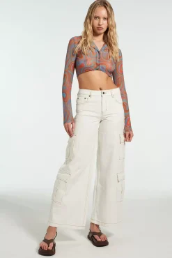 T-Shirts & Tops^The Ragged Priest Milk It Hue Mesh Top