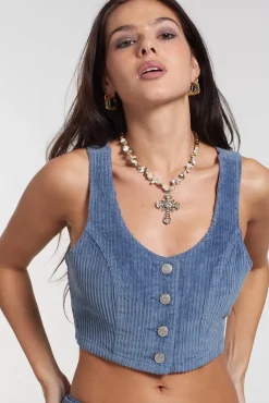 T-Shirts & Tops^The Ragged Priest Milk It Nomad Waistcoat