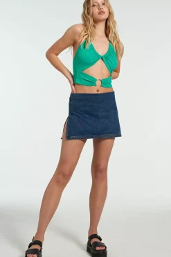 T-Shirts & Tops^The Ragged Priest Milk It Oasis Halter Neck Top