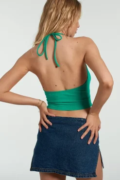 T-Shirts & Tops^The Ragged Priest Milk It Oasis Halter Neck Top