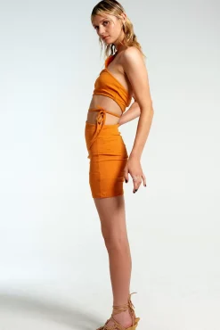 Dresses^The Ragged Priest Milk It Sol Halter Neck Mini Dress