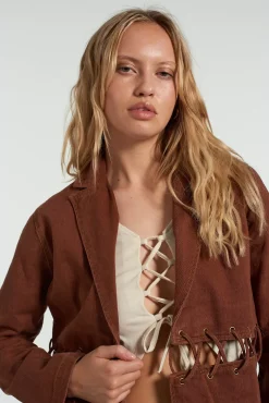 Coats & Jackets^The Ragged Priest Milk It Territory Denim Jacket