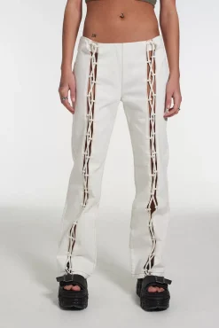 Jeans^The Ragged Priest Milk It Wilderness Lace Front Jean