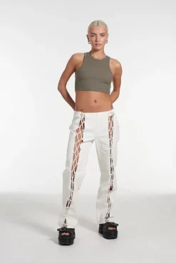 Jeans^The Ragged Priest Milk It Wilderness Lace Front Jean