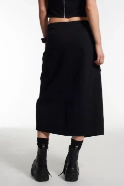 Skirts & Shorts^The Ragged Priest Monica Buckle Wrap Midi Skirt