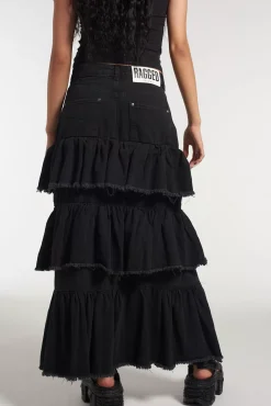 Skirts & Shorts^The Ragged Priest Morticia Maxi Skirt