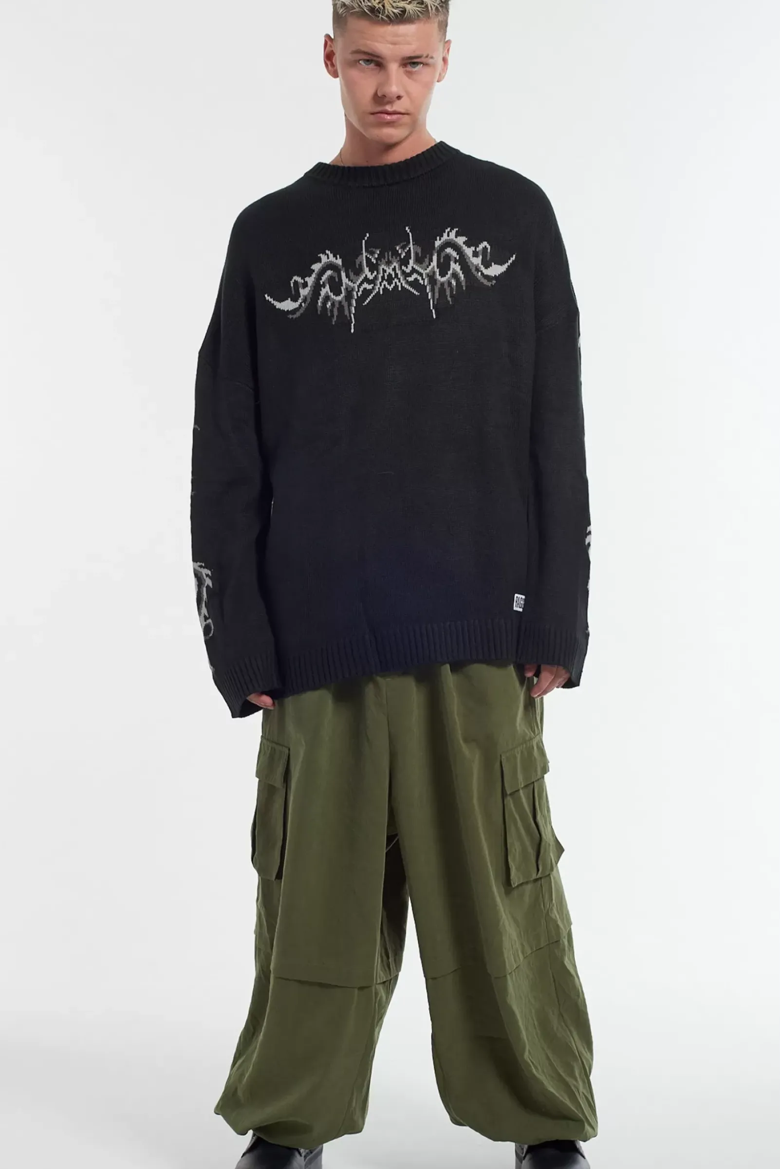 Knitwear, Sweatshirts & Hoodies^The Ragged Priest Nano Knit Black