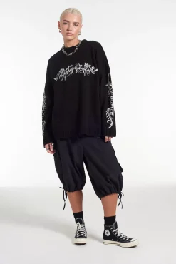 Knitwear, Sweatshirts & Hoodies^The Ragged Priest Nano Knit Black