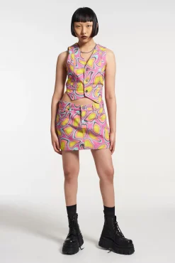Skirts & Shorts^The Ragged Priest Nimbus Print Skirt