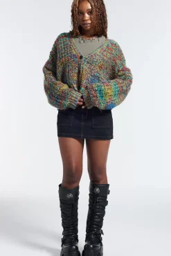 Knitwear & Sweats^The Ragged Priest Noise Knit Cardigan