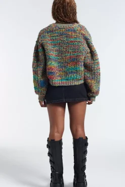 Knitwear & Sweats^The Ragged Priest Noise Knit Cardigan