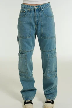 Jeans^The Ragged Priest Organic Combat Jean Charcoal