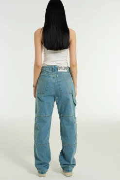 Jeans^The Ragged Priest Organic Combat Jean Charcoal