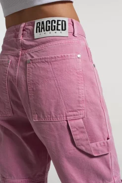 Jeans^The Ragged Priest Organic Combat Jean Mid Blue
