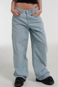 Jeans^The Ragged Priest Organic Release Jean Blue Mid Blue