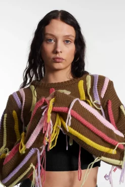 Knitwear & Sweats^The Ragged Priest Painter Ultra Cropped Knit Shrug