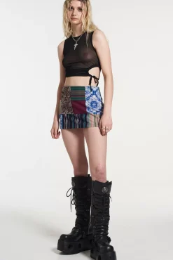 Skirts & Shorts^The Ragged Priest Patchwork Mini Skirt