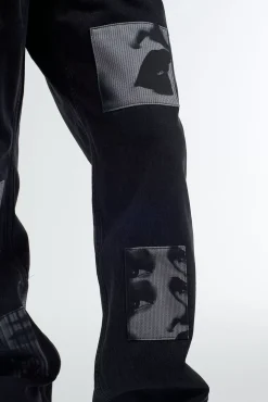 Jeans^The Ragged Priest Patchwork Straight Leg Jean