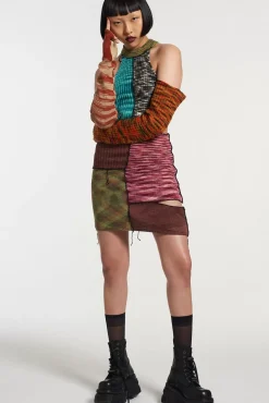 Dresses^The Ragged Priest Peacekeeper Patchwork Dress