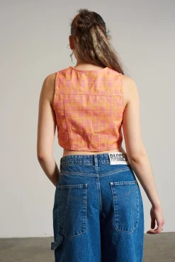 T-Shirts & Tops^The Ragged Priest Polly Denim Waistcoat
