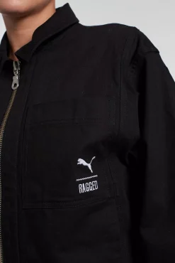 Coats & Jackets^The Ragged Priest Puma X Black Twill Jacket