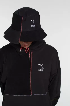 Accessories^The Ragged Priest Puma X Black Woven Bucket Hat