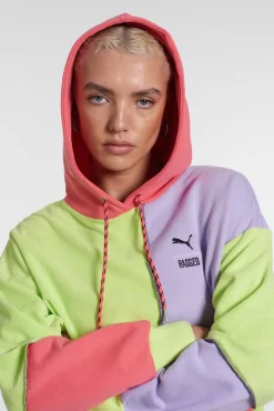 Knitwear & Sweats^The Ragged Priest Puma X jersey Hoodie Colour Block