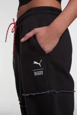 Trousers^The Ragged Priest Puma X jersey Sweatpants Black