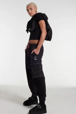 Trousers^The Ragged Priest Puma X jersey Sweatpants Black