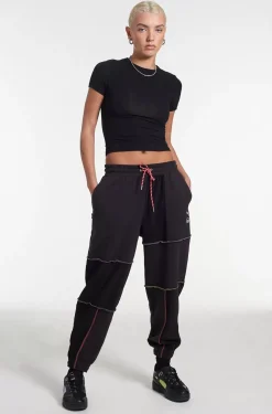 Trousers^The Ragged Priest Puma X jersey Sweatpants Black