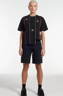 T-Shirts & Tops^The Ragged Priest Puma X jersey Tee Black