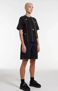 T-Shirts & Tops^The Ragged Priest Puma X jersey Tee Black