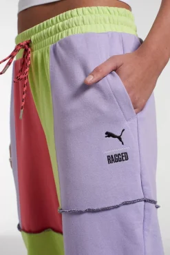 Trousers^The Ragged Priest Puma X jersey Sweatpants Colour Block