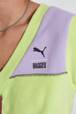 Knitwear & Sweats^The Ragged Priest Puma X vest Colour Block