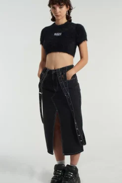 T-Shirts & Tops^The Ragged Priest Ragged Super Crop Top