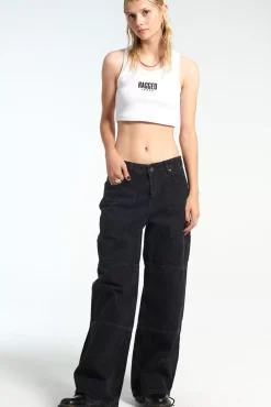 Jeans^The Ragged Priest Rider Cargo Release Jean Charcoal