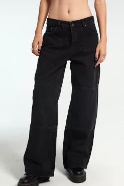 Jeans^The Ragged Priest Rider Cargo Release Jean Charcoal