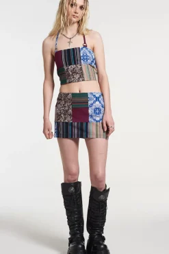 T-Shirts & Tops^The Ragged Priest Sabotage Patchwork Vest