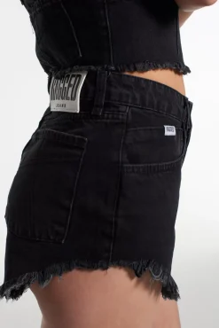 Skirts & Shorts^The Ragged Priest Short Shorts Charcoal