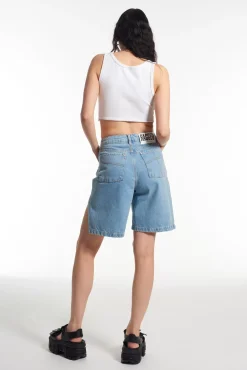 Skirts & Shorts^The Ragged Priest Side Split Short - Blue